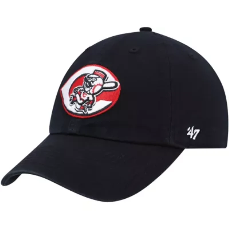MLB Cincinnati Reds Cooperstown Collection Clean Up Adjustable Hat