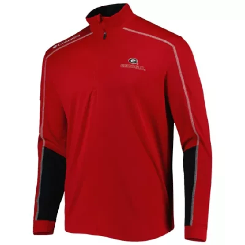 NCAA Georgia Bulldogs Shotgun 2.0 Omni-Wick Quarter-Zip Jacket