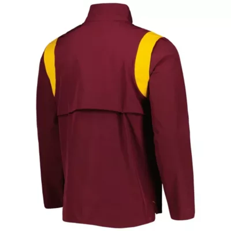 NCAA Nike Minnesota Golden Gophers 2022 Coaches Sideline Quarter-Zip Top