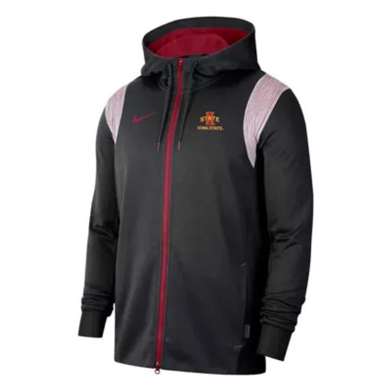 NCAA Nike Iowa State Cyclones Sideline Performance Full-Zip Hoodie