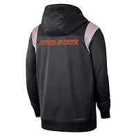 NCAA Nike Iowa State Cyclones Sideline Performance Full-Zip Hoodie