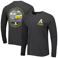 NCAA Appalachian State Mountaineers Circle Campus Scene Long Sleeve T-Shirt