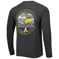 NCAA Appalachian State Mountaineers Circle Campus Scene Long Sleeve T-Shirt