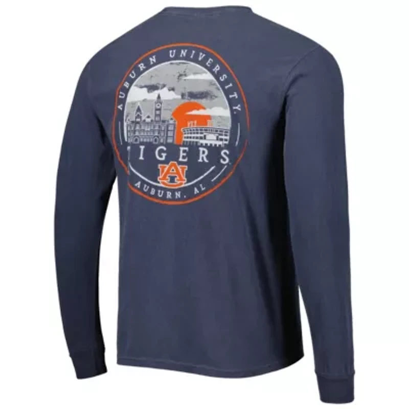 NCAA Auburn Tigers Circle Campus Scene Long Sleeve T-Shirt