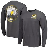 NCAA Missouri Tigers Circle Campus Scene Long Sleeve T-Shirt