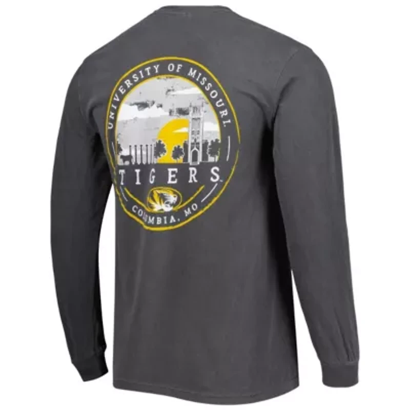 NCAA Missouri Tigers Circle Campus Scene Long Sleeve T-Shirt
