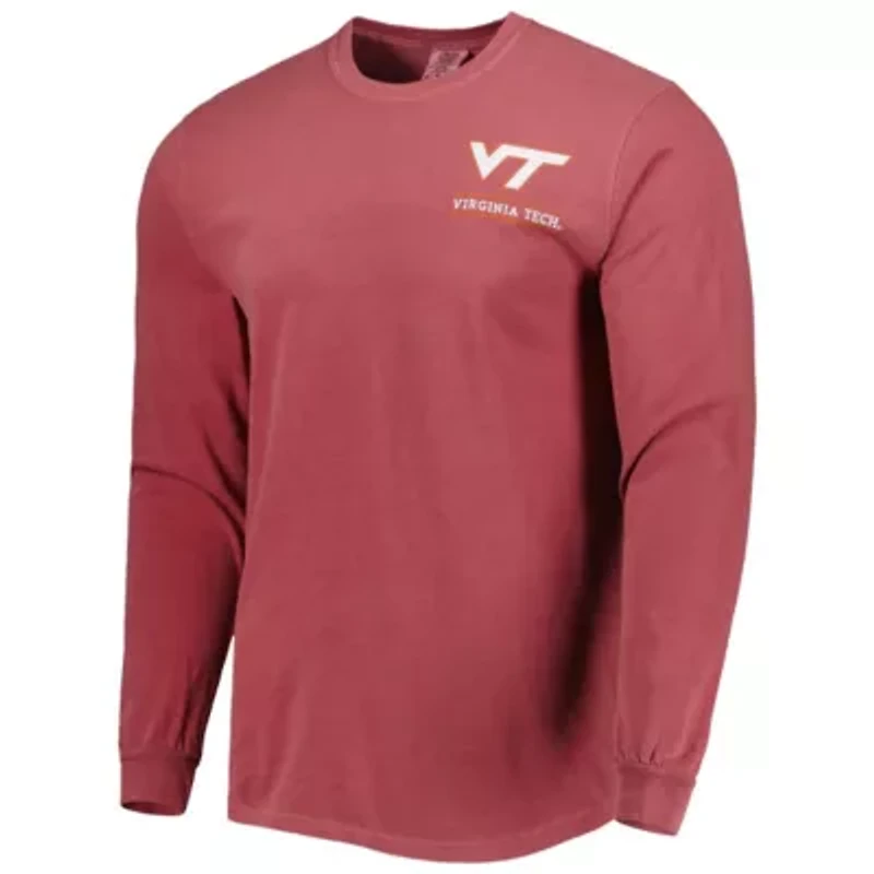 NCAA Virginia Tech Hokies Circle Campus Scene Long Sleeve T-Shirt