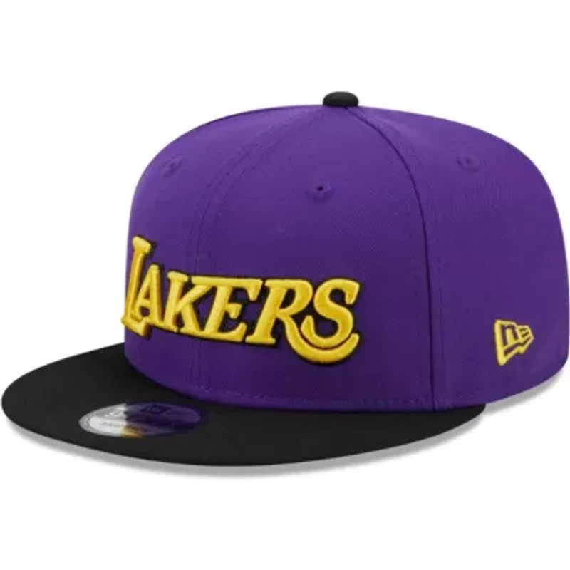 NBA Purple/Black Los Angeles Lakers Jersey Hook Statement Edition 9FIFTY Snapback Hat