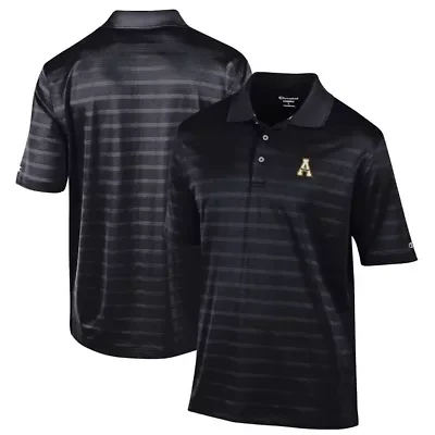 NCAA Appalachian State Mountaineers Textured Solid Polo
