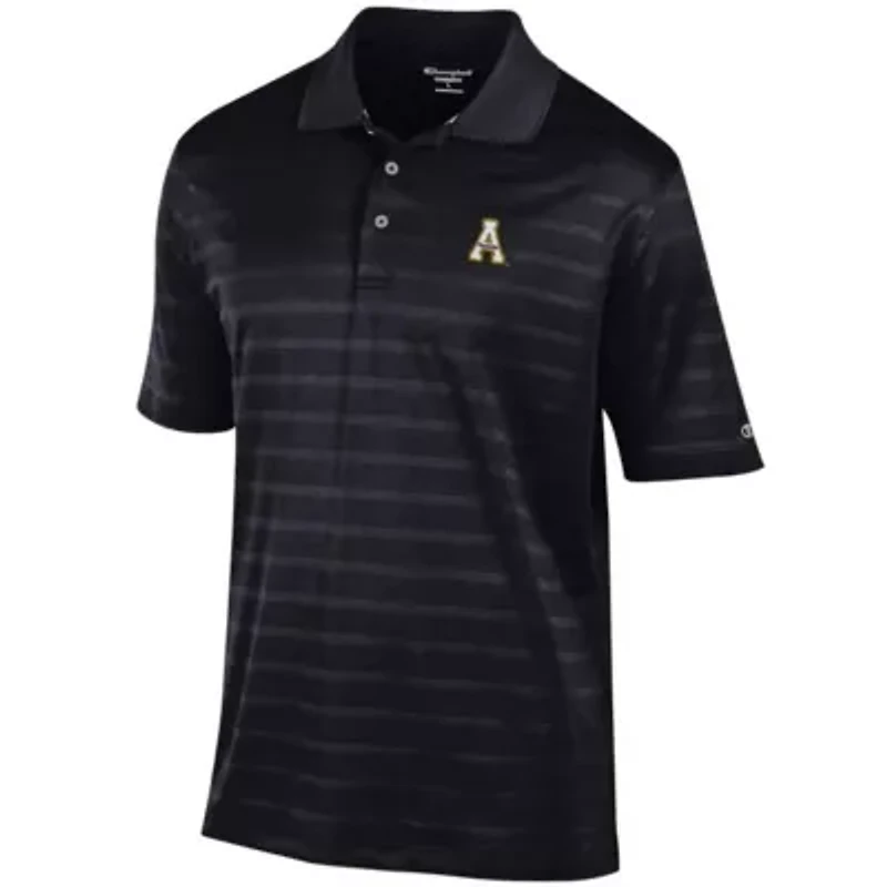 NCAA Appalachian State Mountaineers Textured Solid Polo
