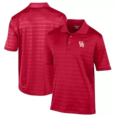 NCAA Houston Cougars Relaxed Fit Textured Solid Polo