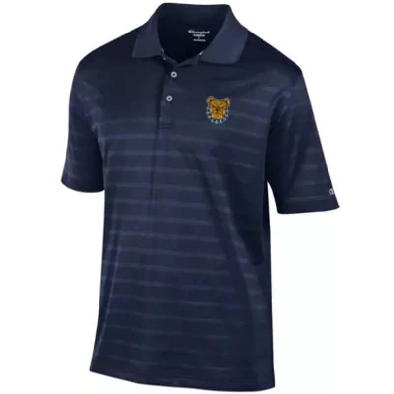NC A&T Aggies NCAA North Carolina Textured Solid Polo