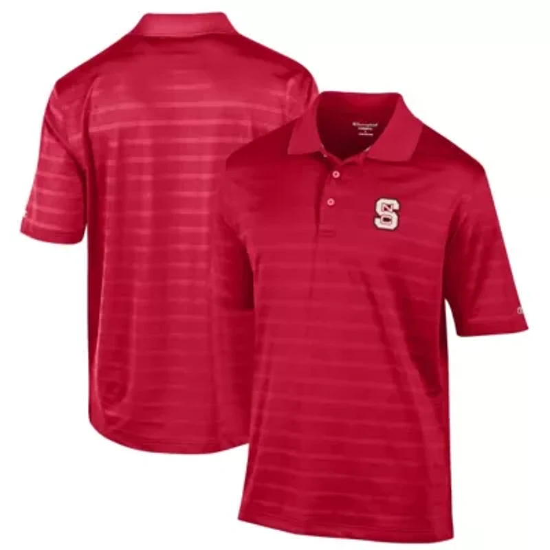 NCAA NC State Wolfpack Textured Solid Polo