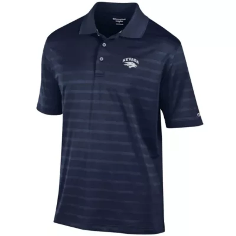 NCAA Nevada Wolf Pack Relaxed Fit Textured Solid Polo
