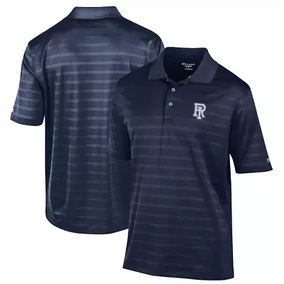 NCAA Rhode Island Rams Textured Solid Polo