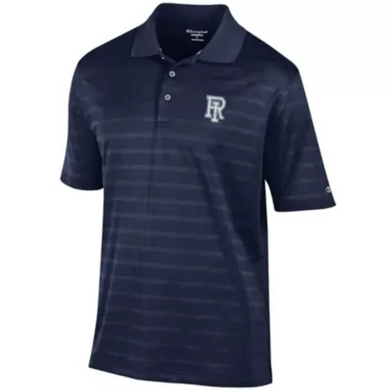 NCAA Rhode Island Rams Textured Solid Polo