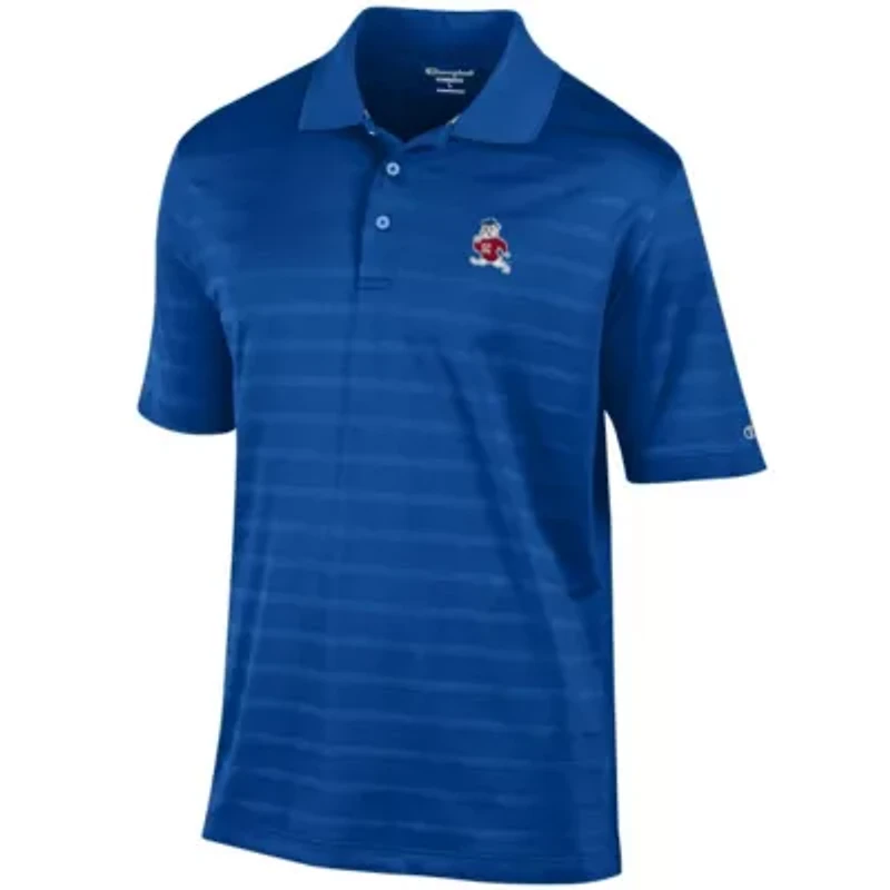 SC State Bulldogs NCAA South Carolina Textured Solid Polo