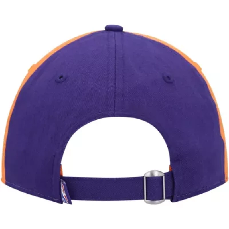 NBA White/Purple Phoenix Suns Back Half 9TWENTY Adjustable Hat