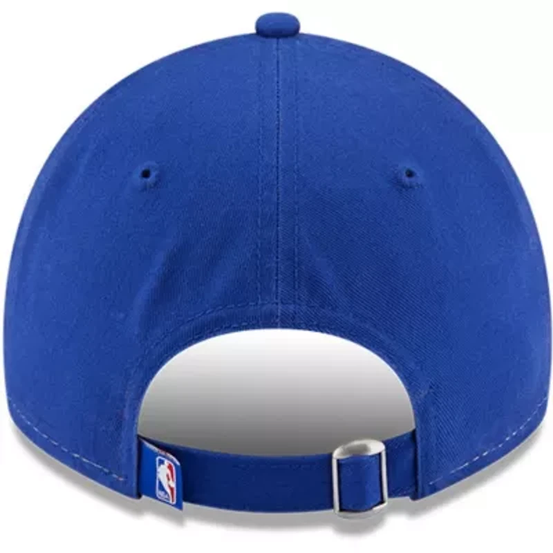 NBA White/Royal Philadelphia 76ers Back Half 9TWENTY Adjustable Hat