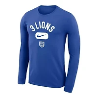 Soccer National Teams Nike England Team Lockup Legend Performance Long Sleeve T-Shirt