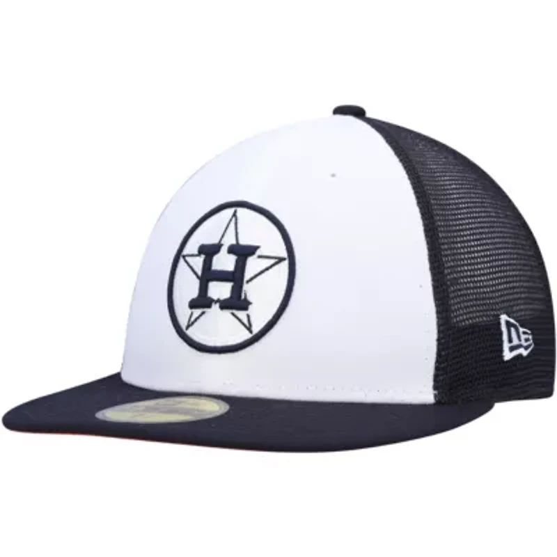 MLB White/Navy Houston Astros 2023 On-Field Batting Practice 59FIFTY Fitted Hat