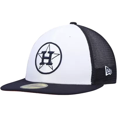 MLB White/Navy Houston Astros 2023 On-Field Batting Practice 59FIFTY Fitted Hat