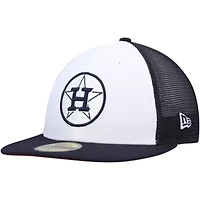 MLB White/Navy Houston Astros 2023 On-Field Batting Practice 59FIFTY Fitted Hat