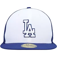 MLB White/Royal Los Angeles Dodgers 2023 On-Field Batting Practice 59FIFTY Fitted Hat