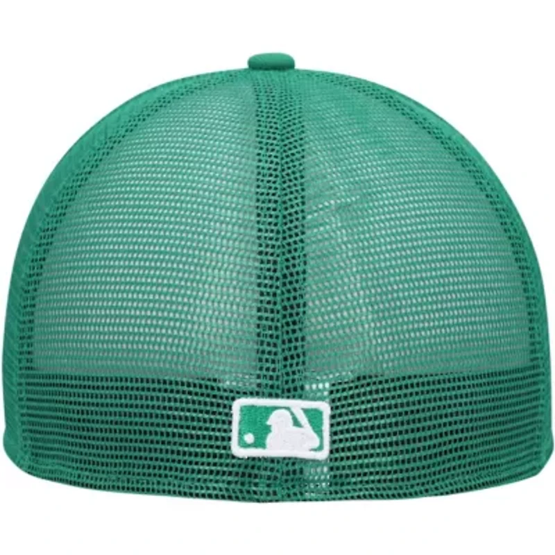 Oakland Athletics MLB White/Green 2023 On-Field Batting Practice 59FIFTY Fitted Hat