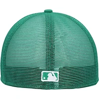 Oakland Athletics MLB White/Green 2023 On-Field Batting Practice 59FIFTY Fitted Hat