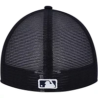 MLB White/Navy Cleveland Guardians 2023 On-Field Batting Practice Low 59FIFTY Fitted Hat
