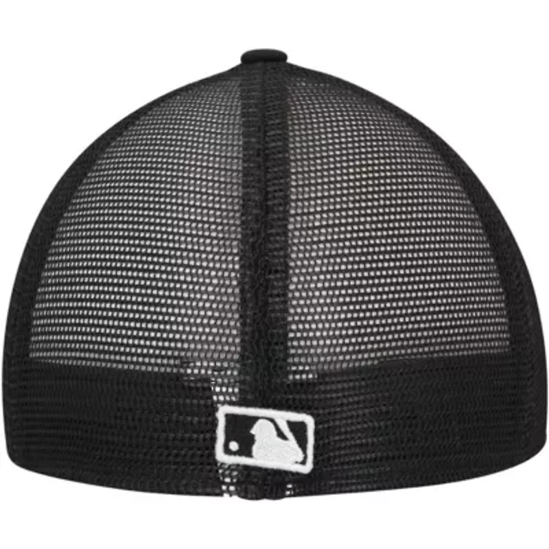 MLB Black/White Miami Marlins 2023 On-Field Batting Practice Low 59FIFTY Fitted Hat