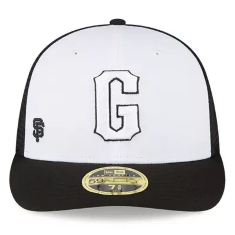 MLB White/Black San Francisco Giants 2023 On-Field Batting Practice Low 59FIFTY Fitted Hat