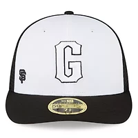 MLB White/Black San Francisco Giants 2023 On-Field Batting Practice Low 59FIFTY Fitted Hat