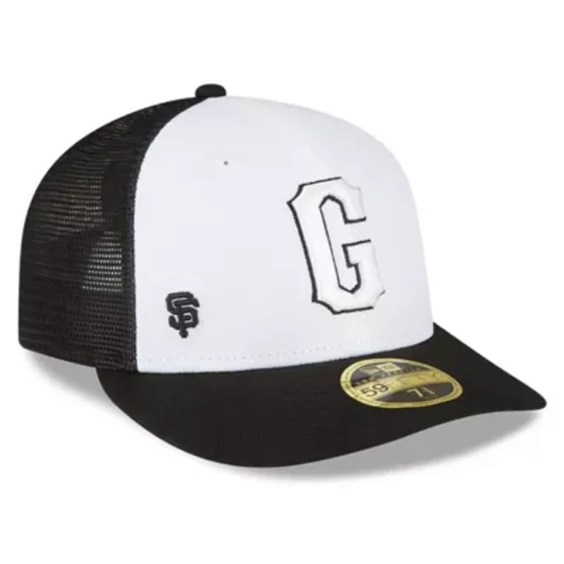 MLB White/Black San Francisco Giants 2023 On-Field Batting Practice Low 59FIFTY Fitted Hat