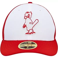 MLB White/Red St. Louis Cardinals 2023 On-Field Batting Practice Low 59FIFTY Fitted Hat