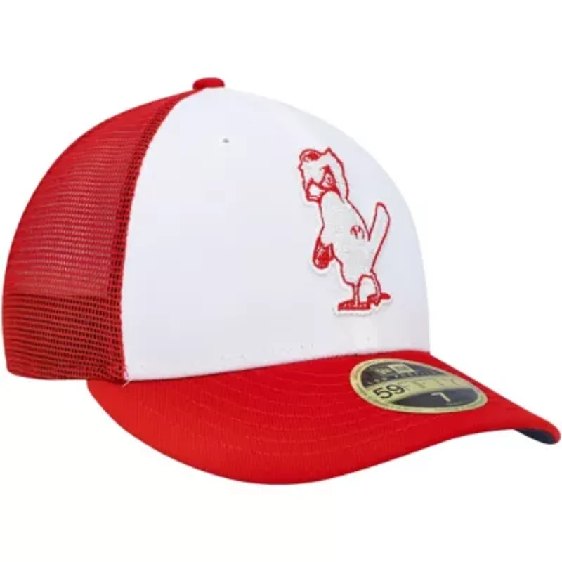 MLB White/Red St. Louis Cardinals 2023 On-Field Batting Practice Low 59FIFTY Fitted Hat