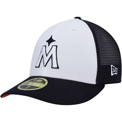 MLB White/Navy Minnesota Twins 2023 On-Field Batting Practice Low 59FIFTY Fitted Hat