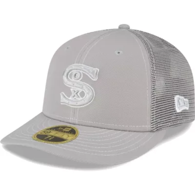 Chicago White Sox MLB White/ 2023 On-Field Batting Practice Low 59FIFTY Fitted Hat
