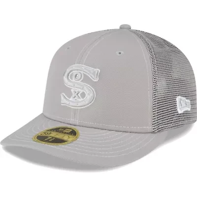 Chicago White Sox MLB White/ 2023 On-Field Batting Practice Low 59FIFTY Fitted Hat