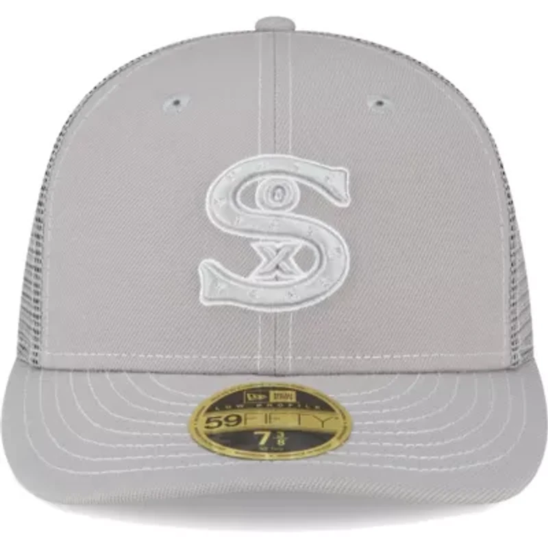 Chicago White Sox MLB White/ 2023 On-Field Batting Practice Low 59FIFTY Fitted Hat