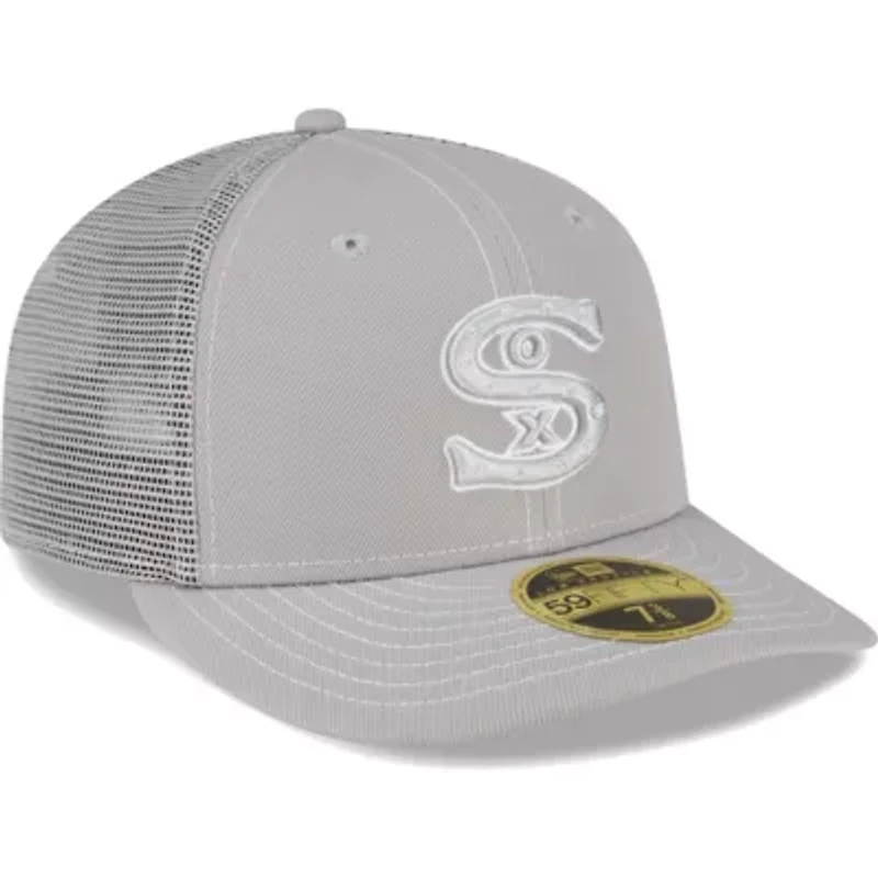 Chicago White Sox MLB White/ 2023 On-Field Batting Practice Low 59FIFTY Fitted Hat