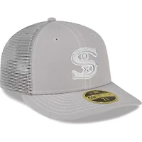 Chicago White Sox MLB White/ 2023 On-Field Batting Practice Low 59FIFTY Fitted Hat
