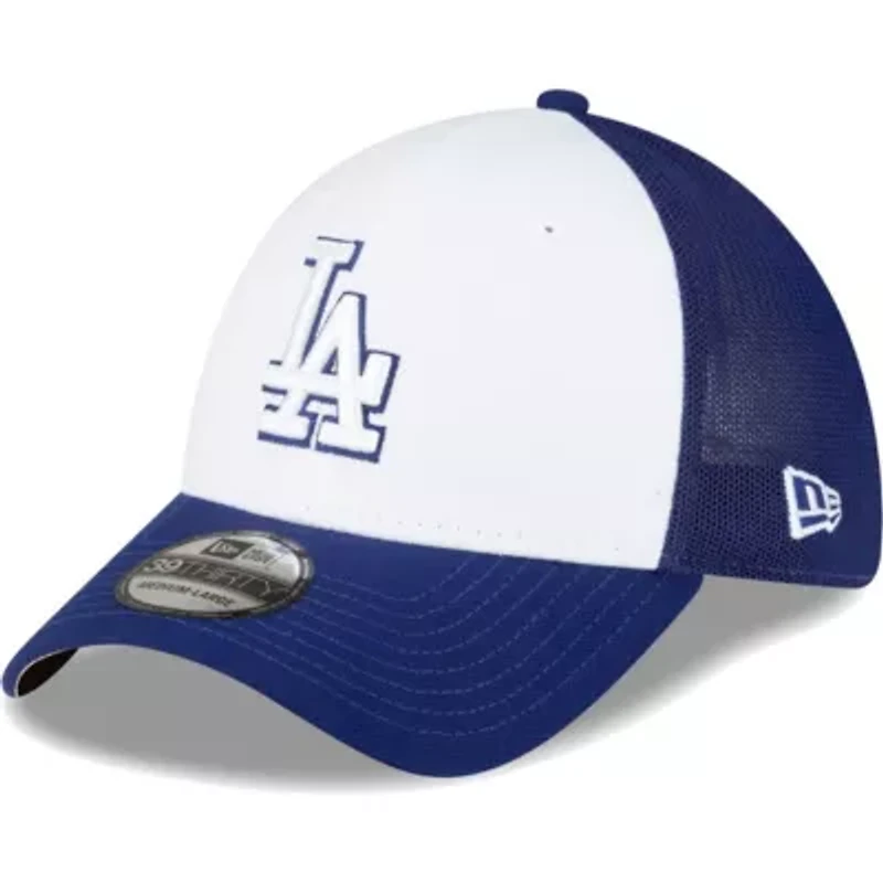 MLB Royal/White Los Angeles Dodgers 2023 On-Field Batting Practice 39THIRTY Flex Hat