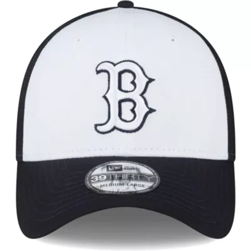 Boston Red Sox MLB Navy/White 2023 On-Field Batting Practice 39THIRTY Flex Hat