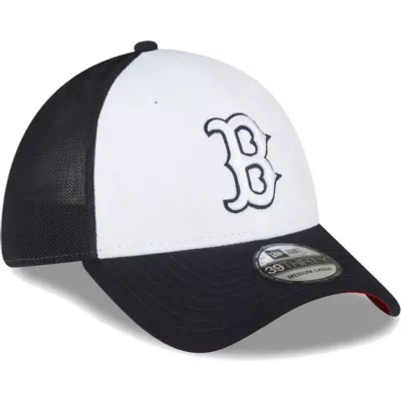 Boston Red Sox MLB Navy/White 2023 On-Field Batting Practice 39THIRTY Flex Hat