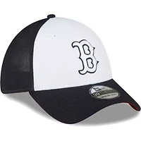Boston Red Sox MLB Navy/White 2023 On-Field Batting Practice 39THIRTY Flex Hat