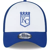 MLB Royal/White Kansas City Royals 2023 On-Field Batting Practice 39THIRTY Flex Hat