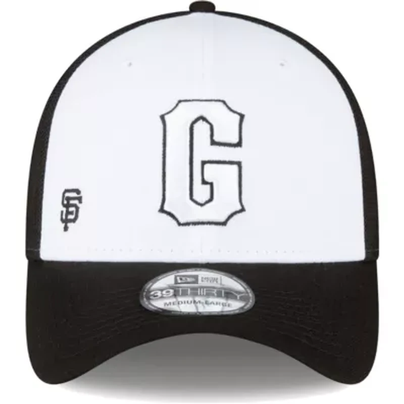 MLB Black/White San Francisco Giants 2023 On-Field Batting Practice 39THIRTY Flex Hat