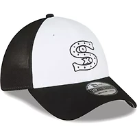 Chicago White Sox MLB Black/White 2023 On-Field Batting Practice 39THIRTY Flex Hat